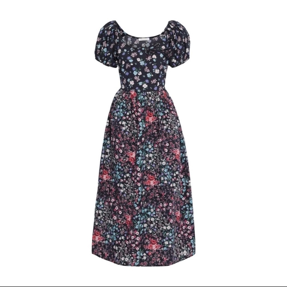 LoveShackFancy Lais floral dress